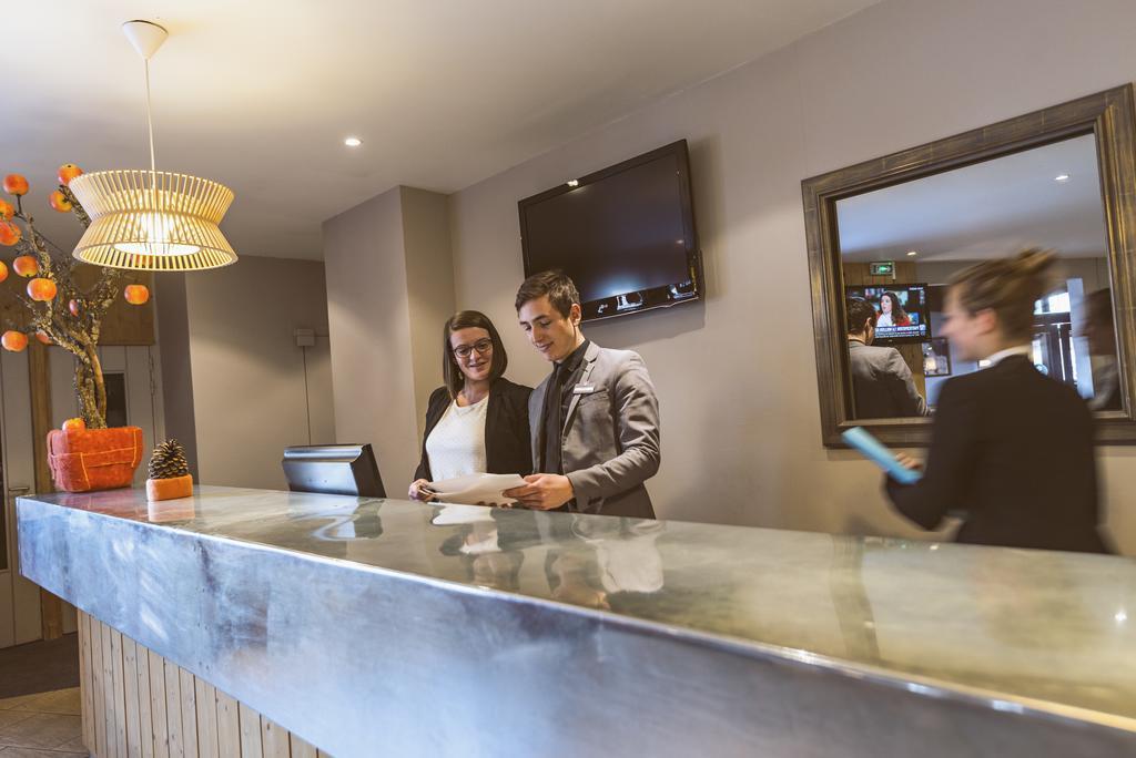 Hotel Les Bruyeres Les Menuires Bagian luar foto